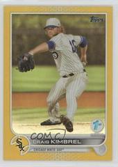Craig Kimbrel [Gold] #2 Baseball Cards 2022 Topps 1st Edition Prices