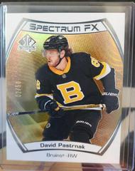 David Pastrnak [Gold] Hockey Cards 2021 SP Authentic Spectrum FX Prices
