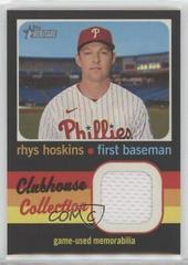 Rhys Hoskins Baseball Cards 2020 Topps Heritage Clubhouse Collection Relics Prices