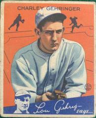 Charley Gehringer #23 Baseball Cards 1934 Goudey Prices