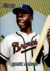 Hank Aaron Baseball Cards 2016 Bowman's Best 1996 Prices