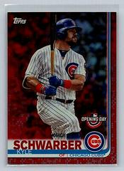 Kyle Schwarber [Red Foil] Baseball Cards 2019 Topps Opening Day Prices