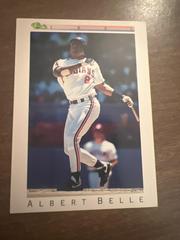 Albert Belle Baseball Cards 1992 Classic Prices