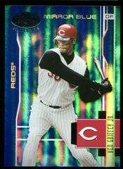 Ken Griffey Jr. [Mirror Blue] #46 Baseball Cards 2003 Leaf Certified Materials Prices