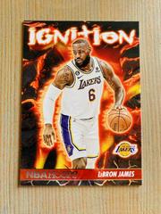 LeBron James #1 Basketball Cards 2023 Panini Hoops Ignition Prices
