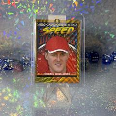 Michael Schumacher [Gold Wave Refractor] #SD-MS Racing Cards 2023 Topps Chrome Formula 1 Speed Demons Prices