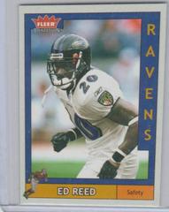 Ed Reed [Mini] #5 Football Cards 2003 Fleer Tradition Prices