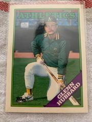 Glenn Hubbard #53T Baseball Cards 1988 Topps Traded Tiffany Prices