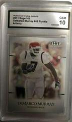 DeMarco Murray #46 Football Cards 2011 Sage Hit Prices