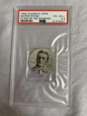 George Stone Baseball Cards 1909 Colgan's Chips Stars of the Diamond Prices
