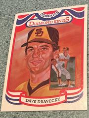 Dave Dravecky [Diamond Kings Steel] #8 Baseball Cards 1984 Donruss Prices