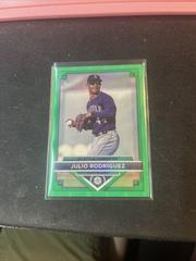 Julio Rodriguez [Green] #92 Baseball Cards 2023 Topps Flagship Collection Prices