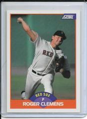 Roger Clemens [778 Wins] #350 Baseball Cards 1989 Score Prices