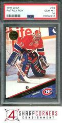 Patrick Roy Hockey Cards 1993 Leaf Prices