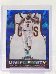 Andre Drummond [Blue Cracked Ice] #8 Basketball Cards 2019 Panini Contenders Optic Uniformity Prices