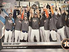 Houston Astros Baseball Cards 2022 Topps Now World Series Champions Prices
