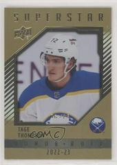 Tage Thompson [Gold] Hockey Cards 2022 Upper Deck Honor Roll Prices