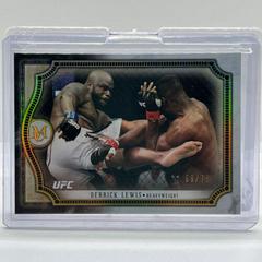 Derrick Lewis [Gold] Ufc Cards 2018 Topps UFC Museum Collection Prices