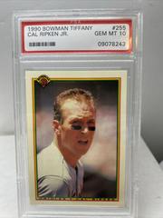Cal Ripken Jr. Baseball Cards 1990 Bowman Tiffany Prices