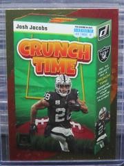 Josh Jacobs [Galactic] #CT-9 Football Cards 2023 Panini Donruss Crunch Time Prices