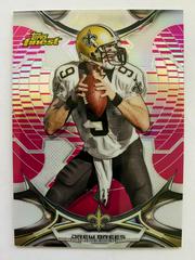 Drew Brees [Pink Refractor] #43 Football Cards 2015 Topps Finest Prices