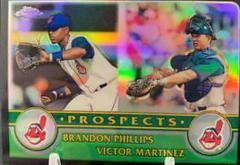 Martinez, Phillips #431 Baseball Cards 2003 Topps Chrome Prices