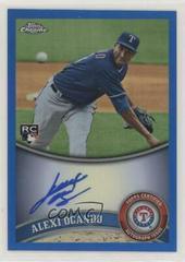 Alexi Ogando [Refractor Autograph] #188 Baseball Cards 2011 Topps Chrome Prices