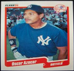 Oscar Azocar Baseball Cards 1990 Fleer Update Prices