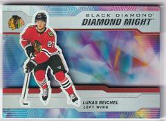 Lukas Reichel #DM-LR Hockey Cards 2022 Upper Deck Black Diamond Might Prices
