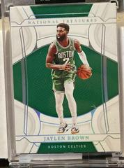 Jaylen Brown #70 Basketball Cards 2021 Panini National Treasures Prices