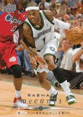 Rashad McCants Basketball Cards 2008 Upper Deck Prices