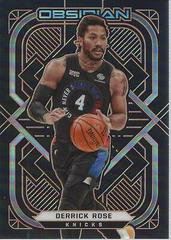 Derrick Rose [Orange] Basketball Cards 2020 Panini Obsidian Prices
