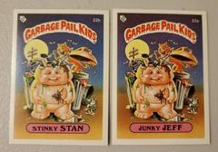 Junky JEFF #22a Garbage Pail Kids 1985 Mini Prices