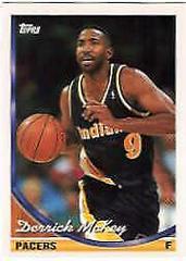 Derrick McKey Basketball Cards 1993 Topps Prices