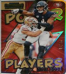 Nick Bosa [Silver] #PWR-NBO Football Cards 2022 Panini Contenders Power Players Prices