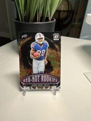 James Cook [Purple Stars] #RHR-6 Football Cards 2022 Panini Donruss Optic Red Hot Rookies Prices