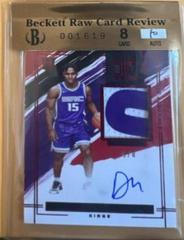 Davion Mitchell [Elegance Patch Autograph Asia Red] Basketball Cards 2021 Panini Impeccable Prices