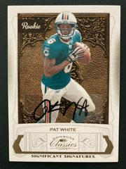 Pat White [Significant Signatures Gold] #229 Football Cards 2009 Panini Donruss Classics Prices
