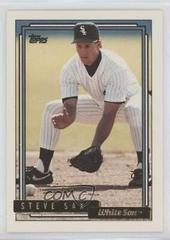 Steve Sax [Gold] #99T Baseball Cards 1992 Topps Traded Prices