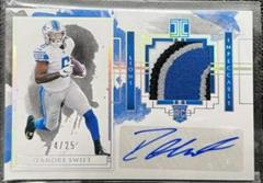 D'Andre Swift [Helmet, Patch Autograph Football] Football Cards 2020 Panini Impeccable Prices