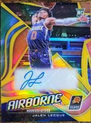 Jalen Lecque [Gold] #AB-JLE Basketball Cards 2019 Panini Chronicles Airborne Signatures Prices