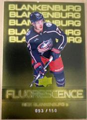 Nick Blankenburg [Gold] #F-10 Hockey Cards 2022 Upper Deck Fluorescence Prices