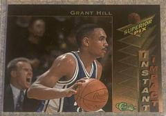 Grant Hill Basketball Cards 1995 Classic Superior Pix Instant Impact Prices
