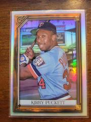 Kirby Puckett [Orange] #159 Baseball Cards 2021 Topps Gallery Prices