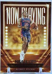 Marcus Sasser #29 Basketball Cards 2023 Panini Hoops Now Playing Prices