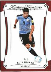 Luis Suarez Soccer Cards 2018 Panini National Treasures Prices