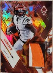 Ja'Marr Chase [Red] #FIRE-9 Football Cards 2022 Panini Phoenix Fire Fabrics Prices