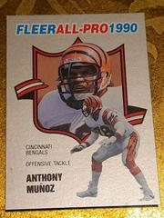 Anthony Munoz Football Cards 1990 Fleer All Pro Prices