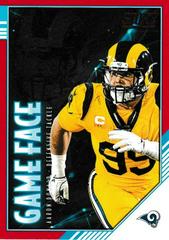 Aaron Donald [Red] Football Cards 2020 Panini Score Game Face Prices