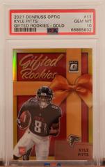 Kyle Pitts [Gold] #GR-11 Football Cards 2021 Panini Donruss Optic Gifted Rookies Prices